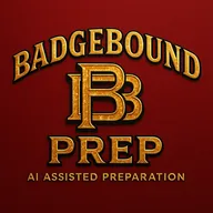 BadgeBound Prep logo
